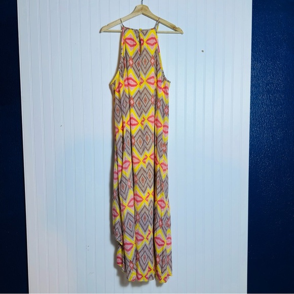 Mlle Gabrielle Colorful Geometric Dress Colorful Geometric Maxi Dress XL - Picture 6 of 11